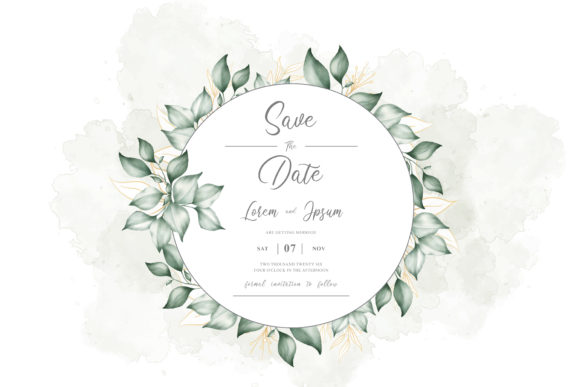 Evaluating the Foliage Watercolor Floral Frame for Design Projects