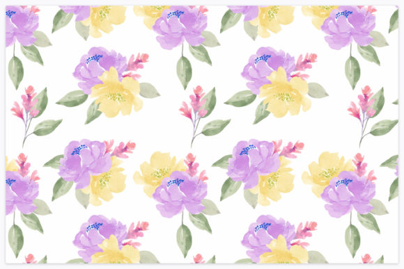 Evaluating the Watercolor Peony Floral Repeat Pattern for Professional Design Projects