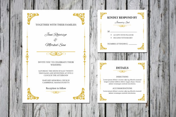 Floral Wedding Invitation Template Set: Balancing Aesthetic Tradition with Modern Workflow Efficiency