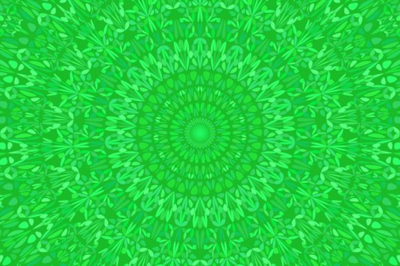 Green Floral Mandala Background: A Versatile Design for Your Creative Projects