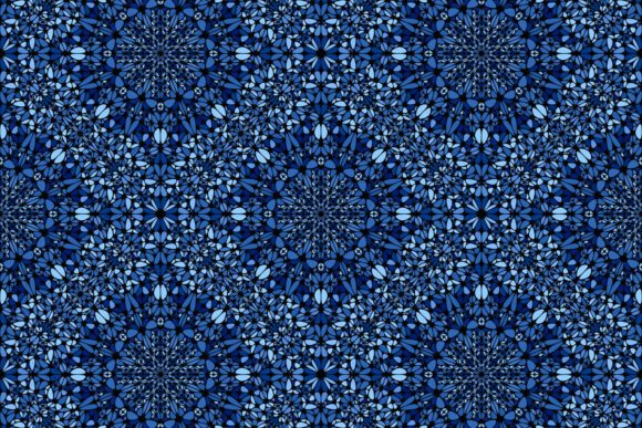 Seamless Blue Floral Mandala Pattern: A Practical Guide for Designers