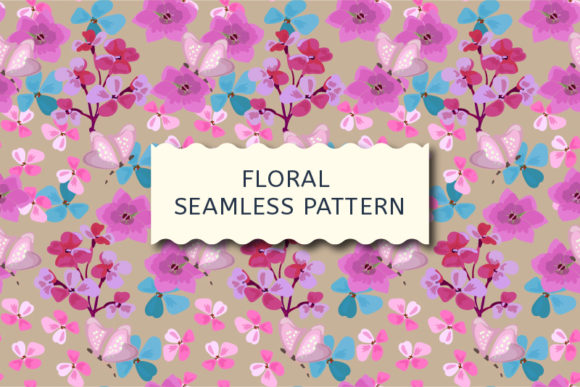 Small Floral Vector Patterns for Design